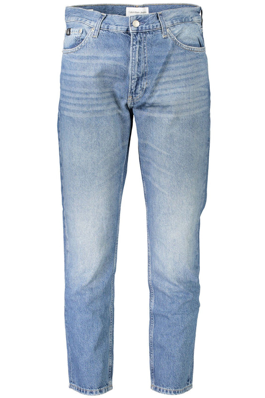 Calvin Klein Sleek Washed Denim Jeans for a Timeless Style