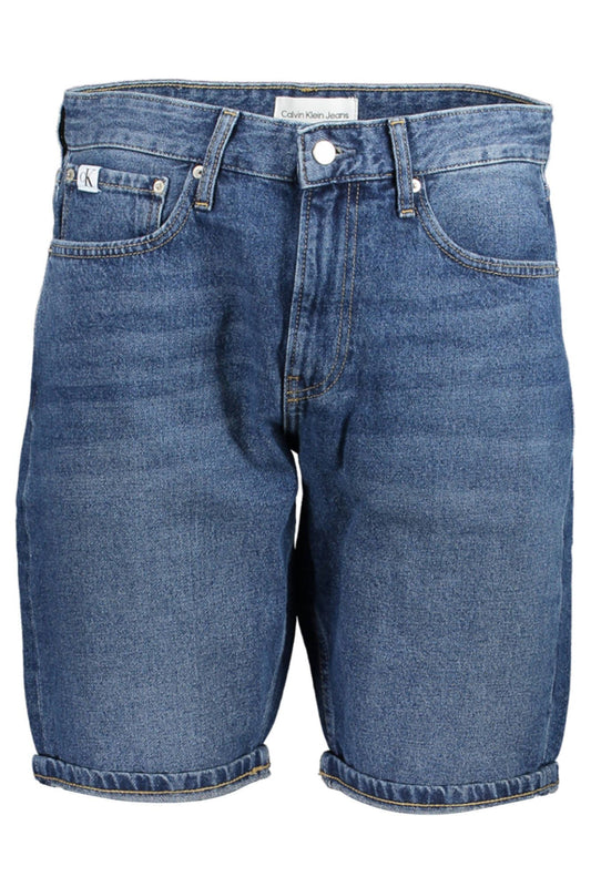 Calvin Klein Elegant Blue Cotton Shorts for Men