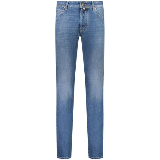 Jacob Cohen Exquisite Light Blue Stretch Denim Jeans